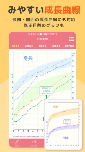 育児記録 -ぴよログ- 夫婦で子育ての記録を共有できるアプリ screenshot 4