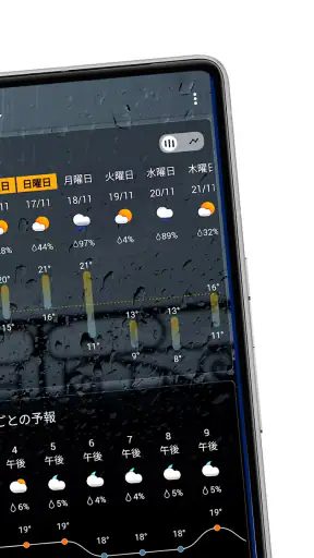 透明時計＆天気 screenshot 8