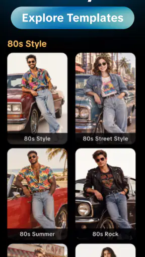 80s Retro Photo Style Maker screenshot 1