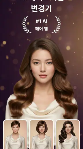 헤어스타일 어플 가상체험 AI: 염색 시뮬 퍼스널컬러 screenshot 5