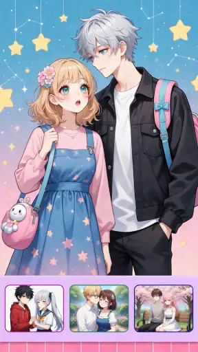 Anime Couple: Avatar Maker screenshot 10