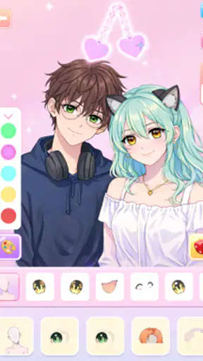 Anime Couple: Avatar Maker screenshot 9