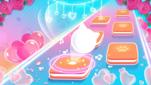 Beat Cats:홉핑 타일 인기 음악 비트 리듬 게임 screenshot 7