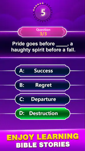 Bible Trivia - Word Quiz Game screenshot 9