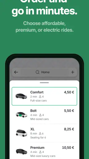 Bolt: Request a Ride screenshot 2