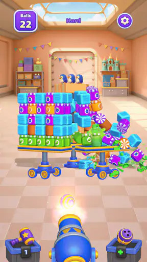 Boom Crush - 3D 대포 슈팅 게임 screenshot 4