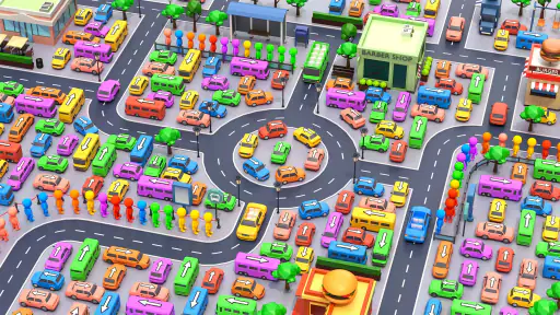 Car Jam Solver:카잼 솔버、버스게임、주차게임 screenshot 1