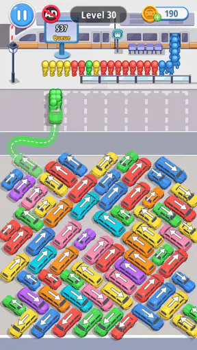 Car Jam Solver:카잼 솔버、버스게임、주차게임 screenshot 2
