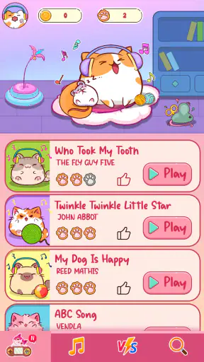 Cat Tiles: Cute Piano Game screenshot 4