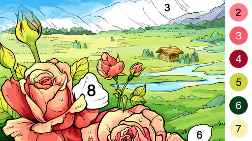 Color Oasis - 숫자로 색칠하기 screenshot 10