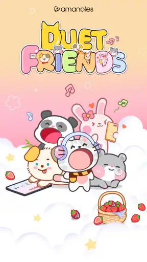 Duet Friends: 귀여운 동물 음악 게임 screenshot 1