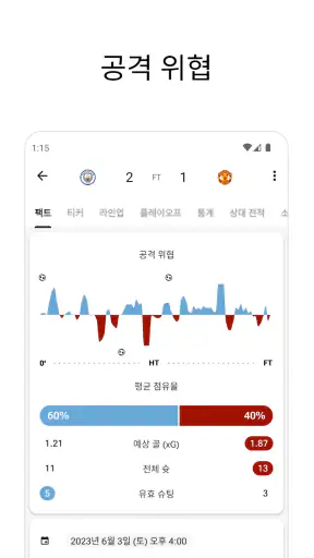 FotMob - 축구 결과 screenshot 2