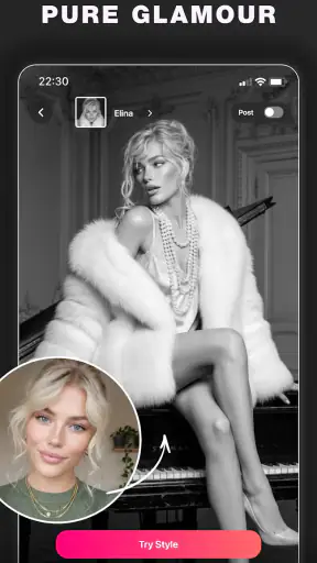 Glam AI: Video & Photo Editor screenshot 1