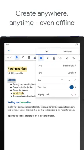 Google Docs screenshot 6