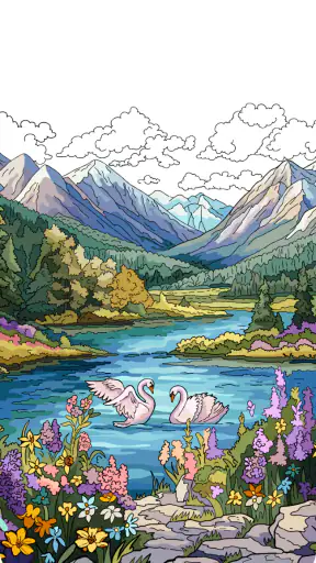 Happy Color® – 컬러링북, 숫자 색칠 게임 screenshot 5