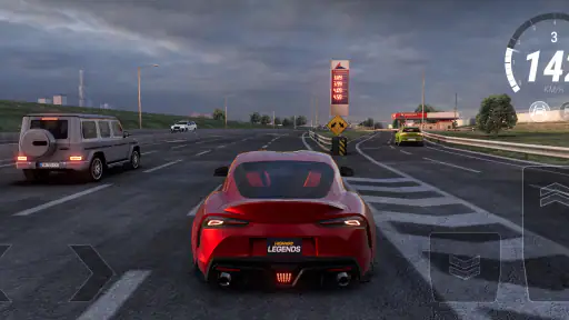 Highway Legends: Car Racing 3D screenshot 2
