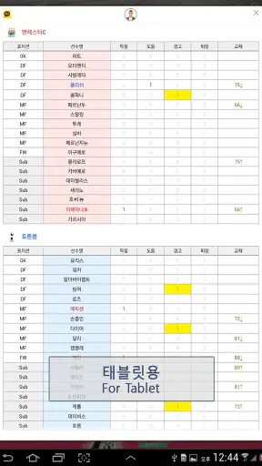 LIVE스코어 - 라이브스코어, 월드컵, 축구, 야구 screenshot 10