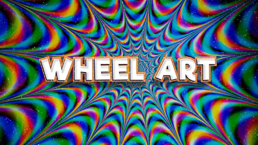 Magic Wheel - Spin Art Drawing screenshot 12
