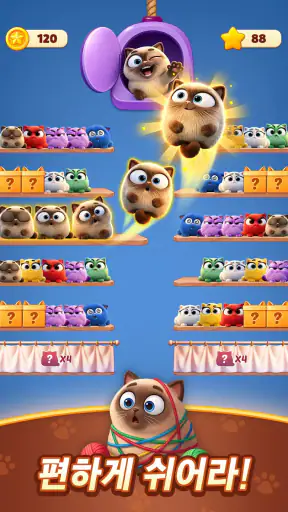 Meow Sort-Color Puzzle Master screenshot 3