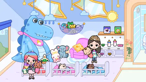 Mia World: Life Sims 어린이 가족게임 screenshot 1