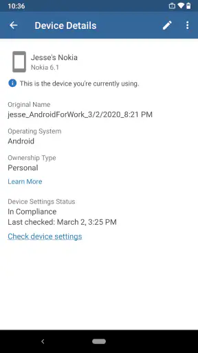 Microsoft Intune 회사 포털 screenshot 4