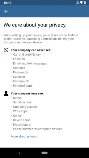 Microsoft Intune 회사 포털 screenshot 7