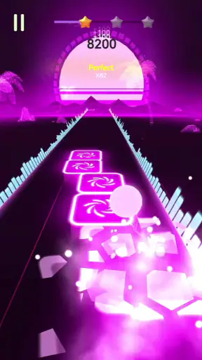 Music Ballz Hop: 바운싱 볼 리듬 게임 screenshot 3