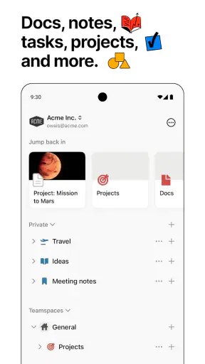 Notion: 노트, 작업, AI screenshot 2