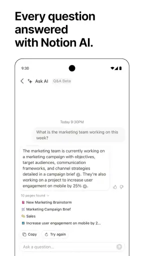 Notion: 노트, 작업, AI screenshot 3