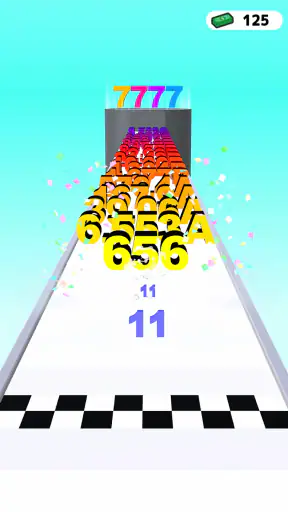 Number Merge Run : Shooting screenshot 2