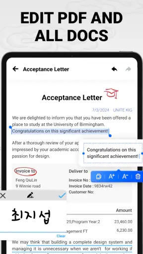 PDF 뷰어 - PDF Reader & PDF 편집 screenshot 11