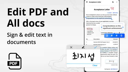 PDF 뷰어 - PDF Reader & PDF 편집 screenshot 3