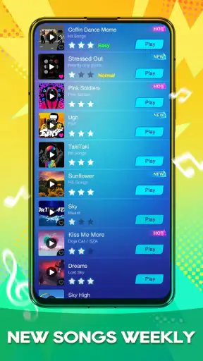 Piano Music Heart: Pop Tiles screenshot 3