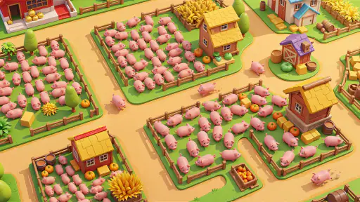 Piggy Escape: 동물주차게임 screenshot 7