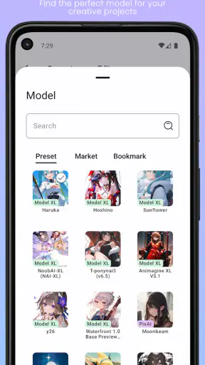 PixAI: AI 애니메 아트 제너레이터 screenshot 6