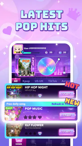 Pop Piano: 리듬 게임 screenshot 6