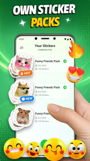 Romantic Love Sticker Maker screenshot 8