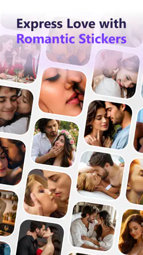 Romantic Stickers - WAStickers screenshot 1
