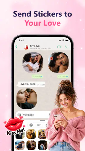 Romantic Stickers - WAStickers screenshot 4