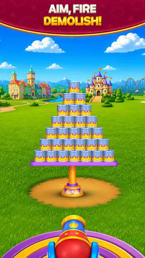 Royal Smash! - Physics Puzzle screenshot 1