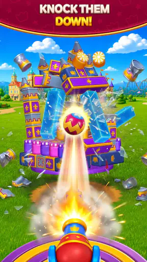 Royal Smash! - Physics Puzzle screenshot 9