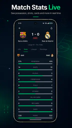 Scoora: Live Football Scores screenshot 5