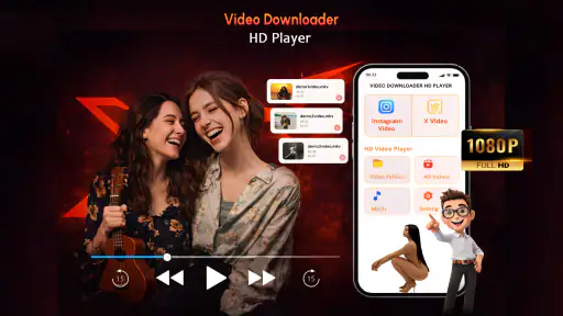 Video Downloader & HD Player screenshot 1