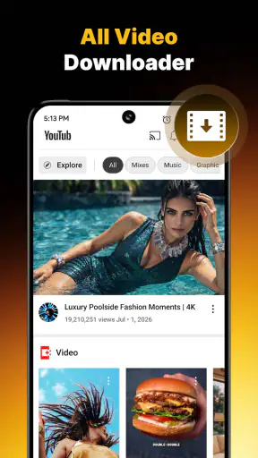 Video Downloader & Player Pro screenshot 1