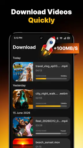 Video Downloader & Player Pro screenshot 3