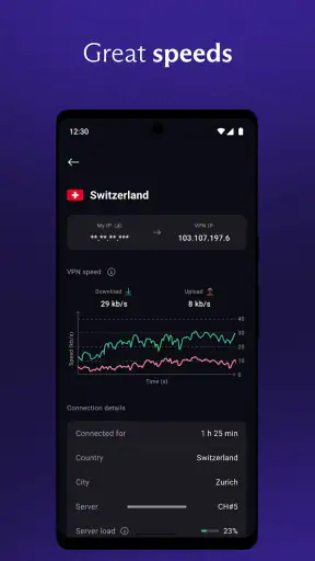 Proton VPN: 사생활 보호 안전한 VPN screenshot 5