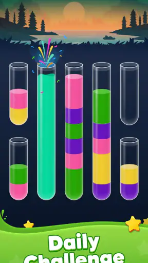 Water Sort! 컬러 로직 퍼즐 screenshot 5