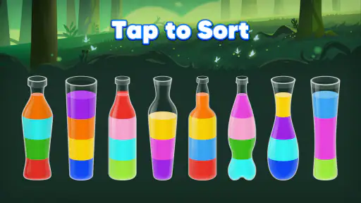 Water Sort! 컬러 로직 퍼즐 screenshot 7