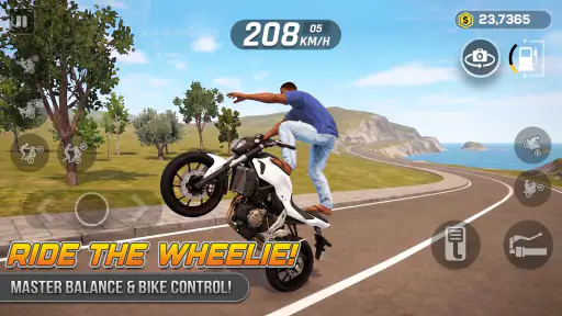 Wheelie Master: Moto Ride 3D screenshot 2