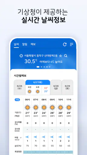 기상청 날씨알리미 screenshot 2